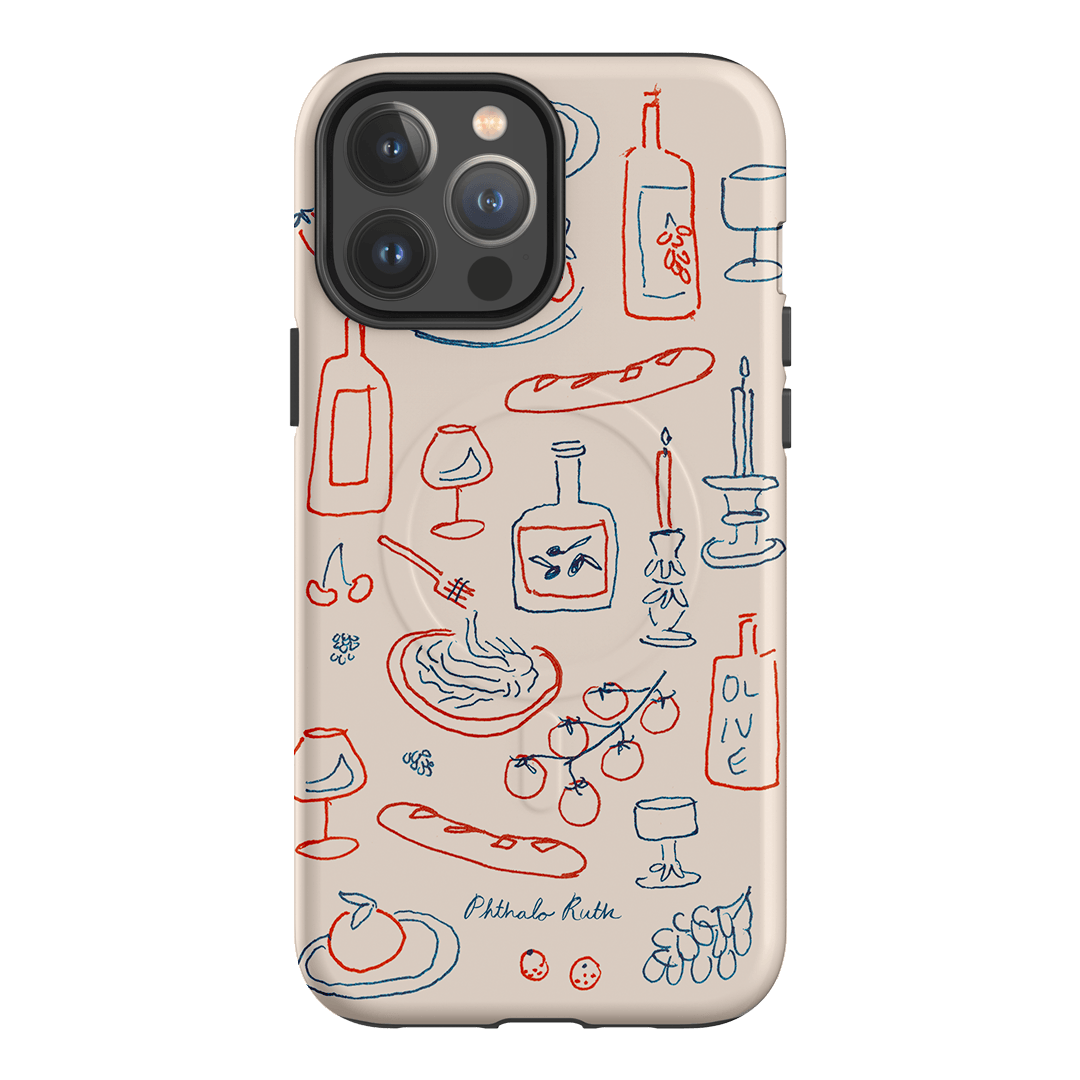 Italian Fare Printed Phone Cases iPhone 13 Pro Max / Armoured MagSafe by Phthalo Ruth - The Dairy