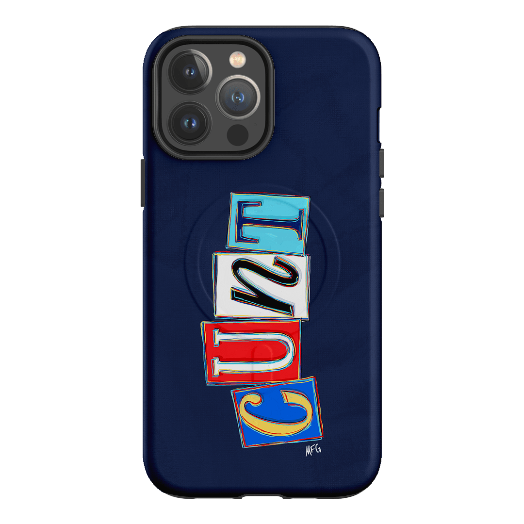 Lil Cnts Blue Printed Phone Cases iPhone 13 Pro Max / Armoured MagSafe by Margarbs Art - The Dairy