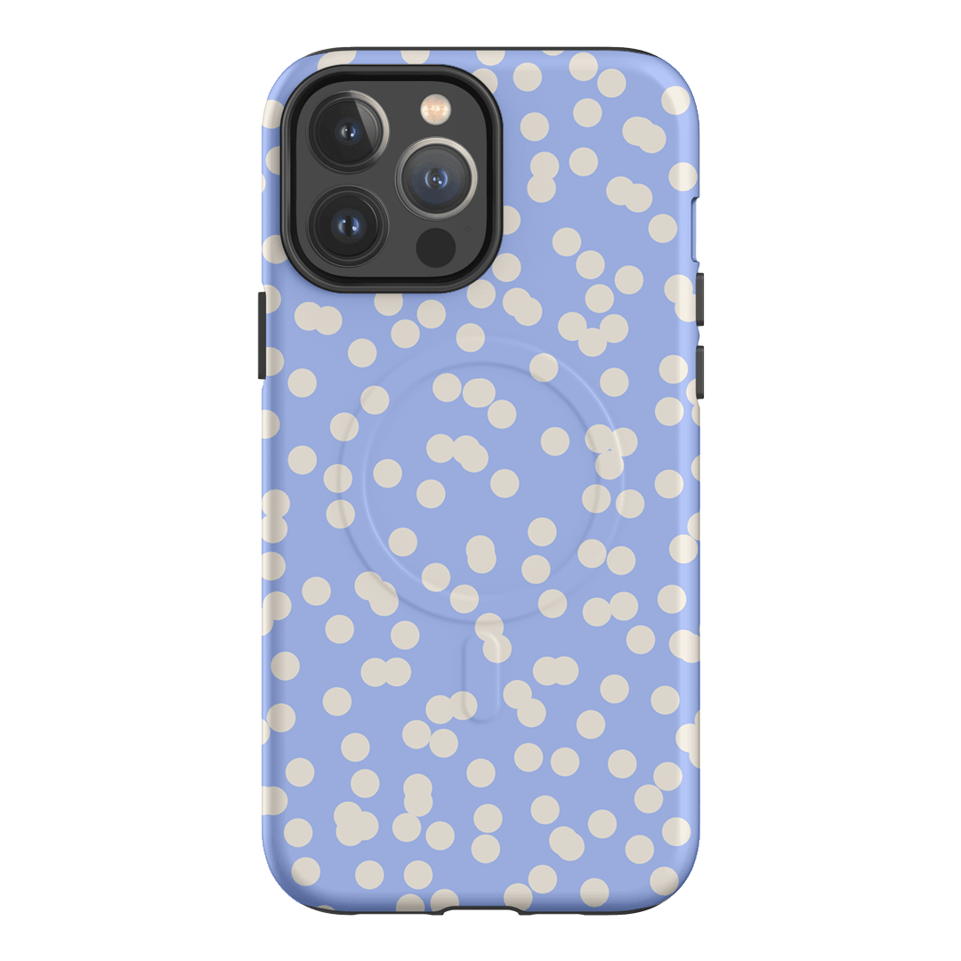Mini Confetti Periwinkle Salt Printed Phone Cases iPhone 13 Pro Max / Armoured MagSafe by Veronica Tucker - The Dairy