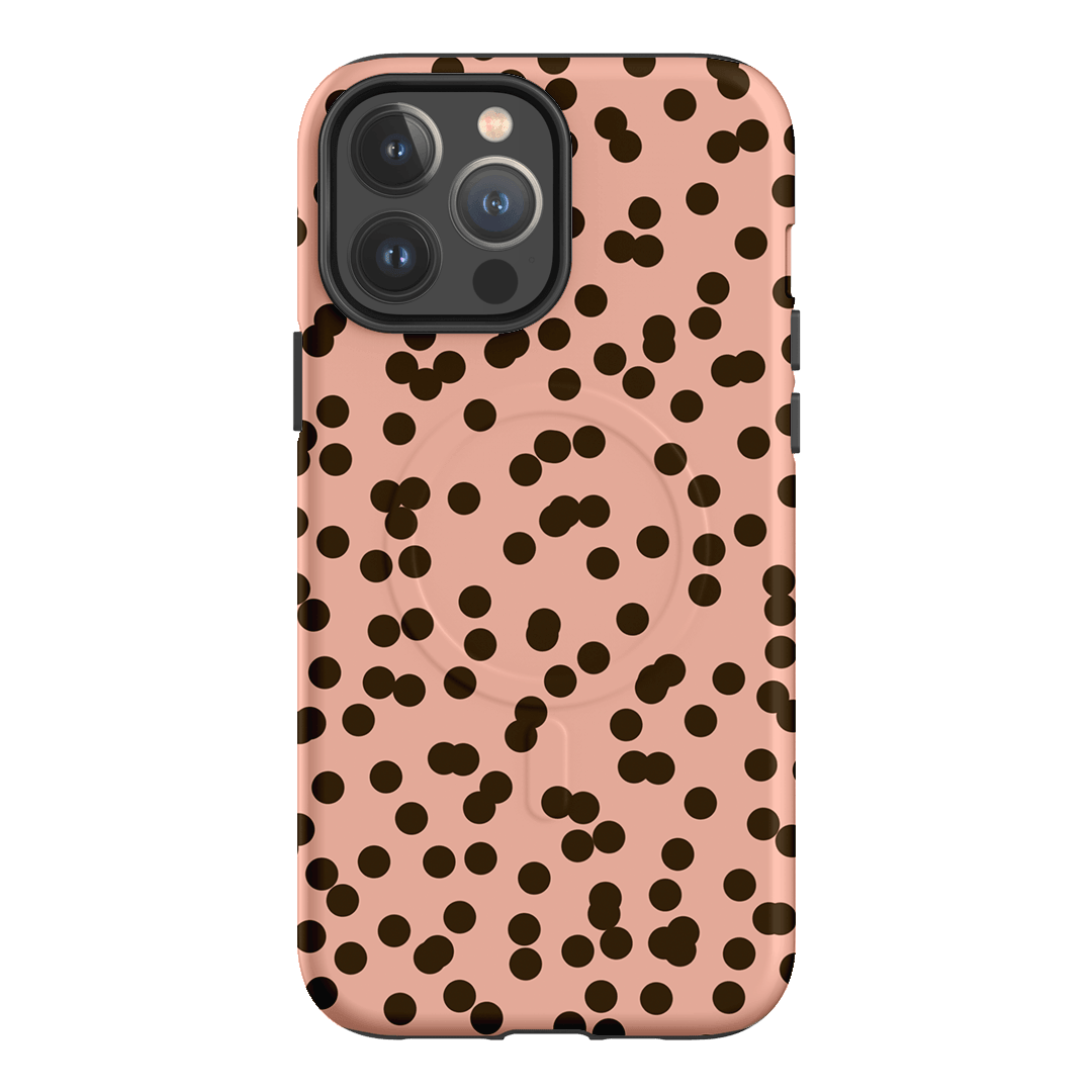 Mini Confetti Pink Chocolate Printed Phone Cases iPhone 13 Pro Max / Armoured MagSafe by Veronica Tucker - The Dairy