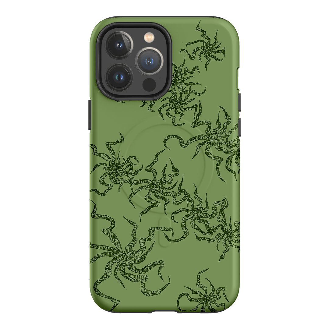 Night Moss Printed Phone Cases iPhone 13 Pro Max / Armoured MagSafe by Stormi Bree - The Dairy