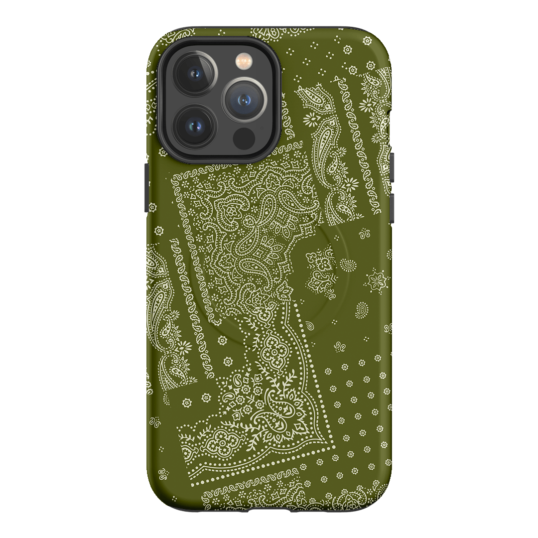 Paisley Fern Printed Phone Cases iPhone 13 Pro Max / Armoured MagSafe by The Dairy - The Dairy