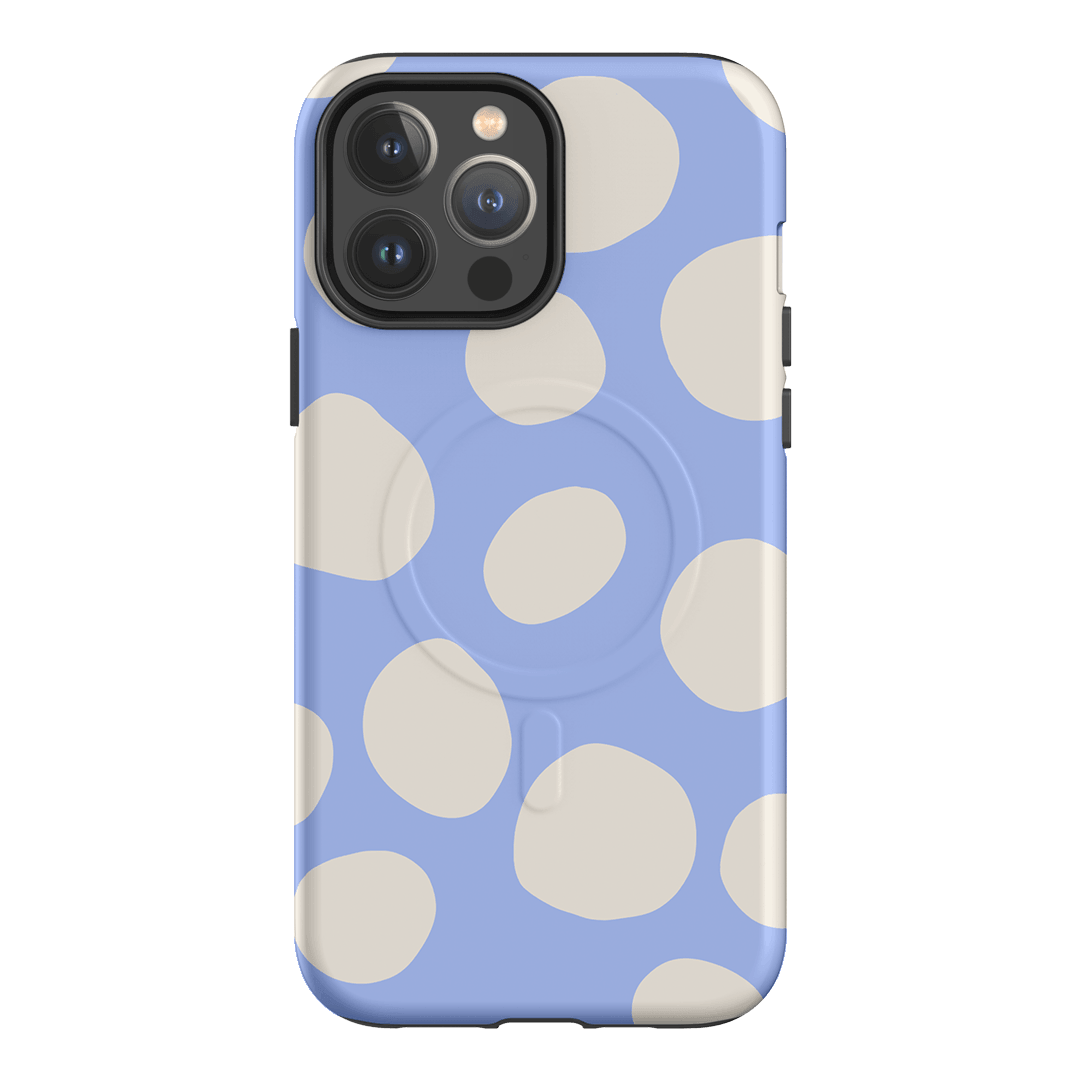 Pebbles Periwinkle Salt Printed Phone Cases iPhone 13 Pro Max / Armoured MagSafe by Veronica Tucker - The Dairy