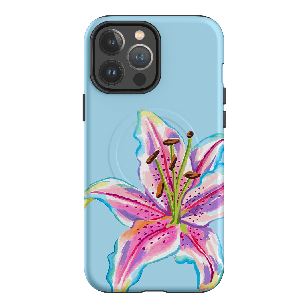Sky Lily Printed Phone Cases iPhone 13 Pro Max / Armoured MagSafe by Femke Studio - The Dairy