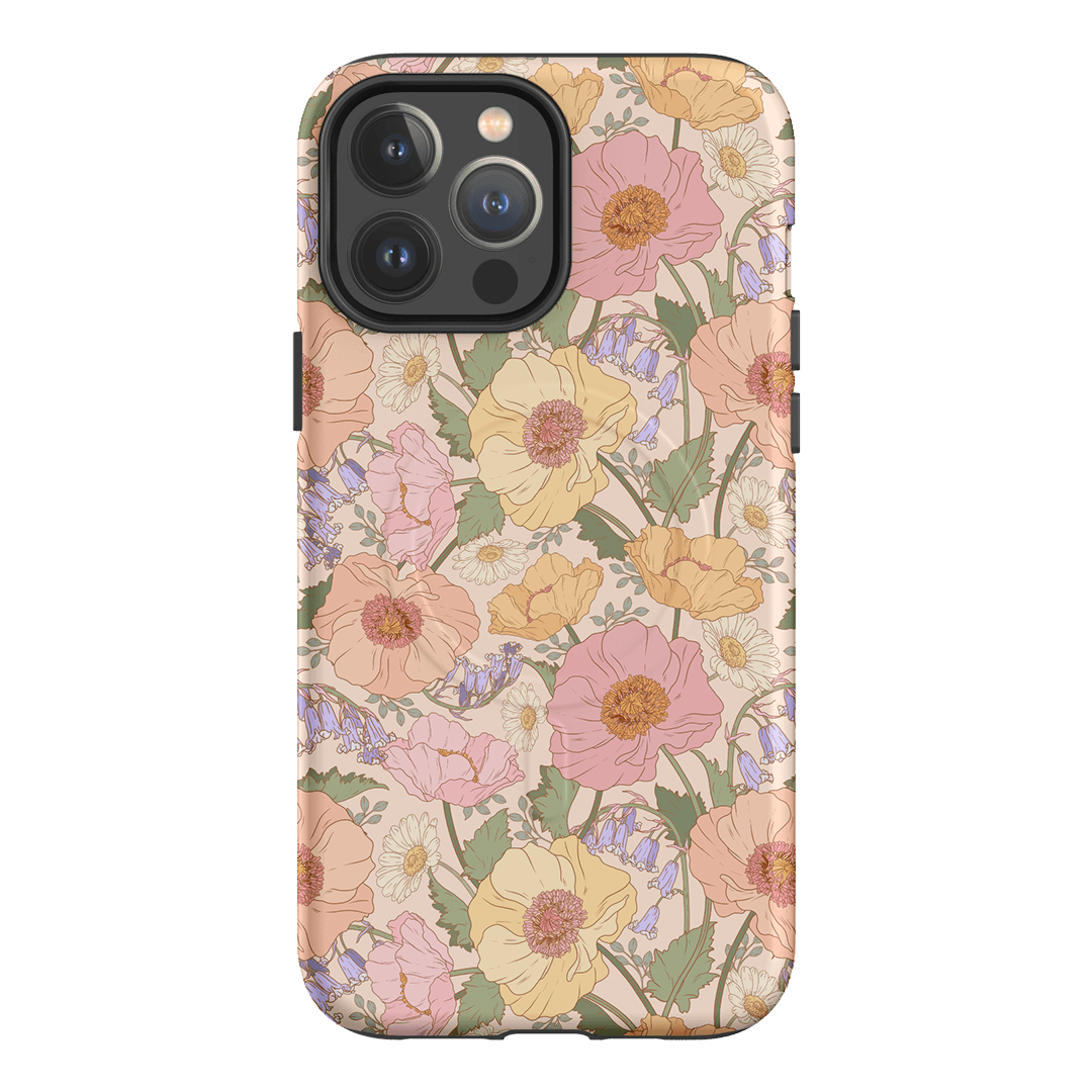 Spring Poppy Printed Phone Cases iPhone 13 Pro Max / Armoured MagSafe by Kasiags Art - The Dairy