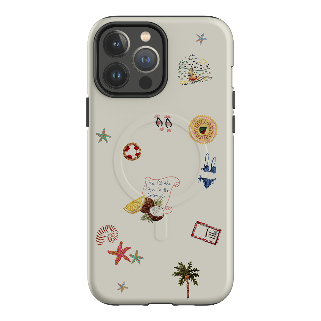 Vacay All Day Cream Printed Phone Cases by Antipodean - The Dairy