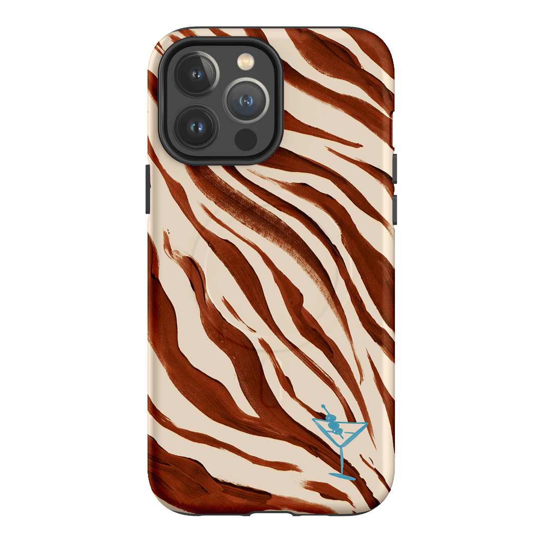 Zebra Tini Printed Phone Cases iPhone 13 Pro Max / Armoured MagSafe by Charlie Taylor - The Dairy