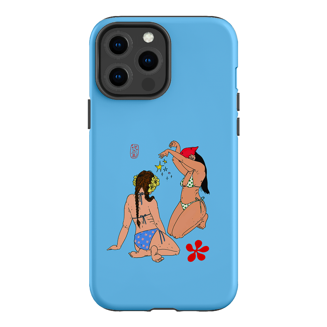 Babe Magic Blue Printed Phone Cases iPhone 13 Pro Max / Armoured by Easty Beasty - The Dairy