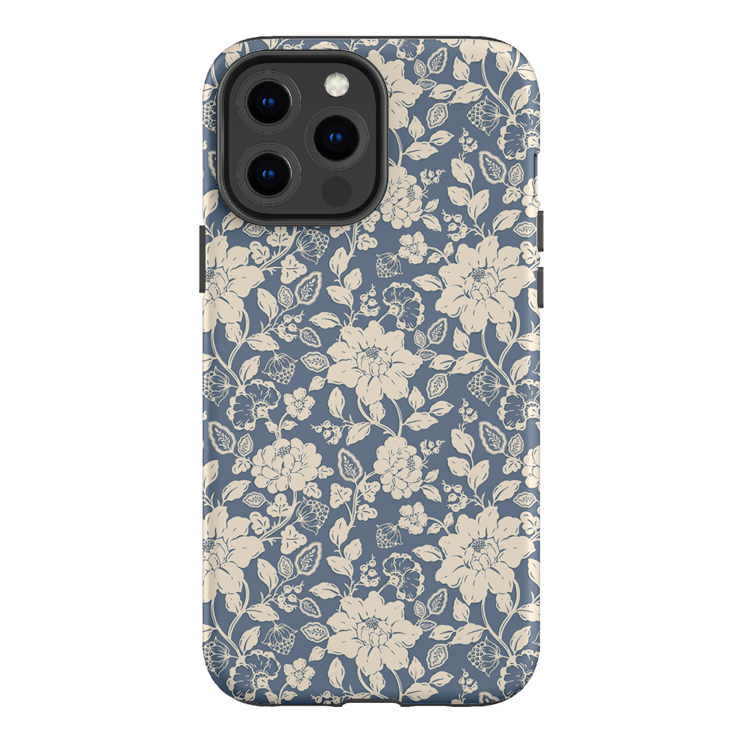 Blue Garden Printed Phone Cases iPhone 13 Pro Max / Armoured by Kasiags Art - The Dairy