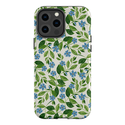 Blue Vines Printed Phone Cases iPhone 13 Pro Max / Armoured by Ellie Mae - The Dairy