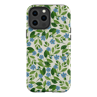 Blue Vines Printed Phone Cases iPhone 13 Pro Max / Armoured by Ellie Mae - The Dairy