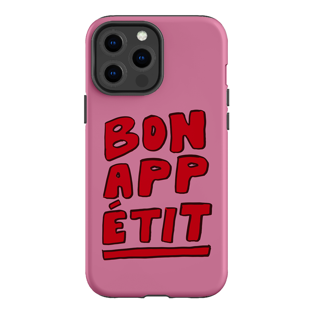 Bon Appetit Red Printed Phone Cases iPhone 13 Pro Max / Armoured by The Dairy - The Dairy