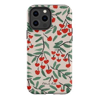 Cherry Love Printed Phone Cases iPhone 13 Pro Max / Armoured by Phthalo Ruth - The Dairy