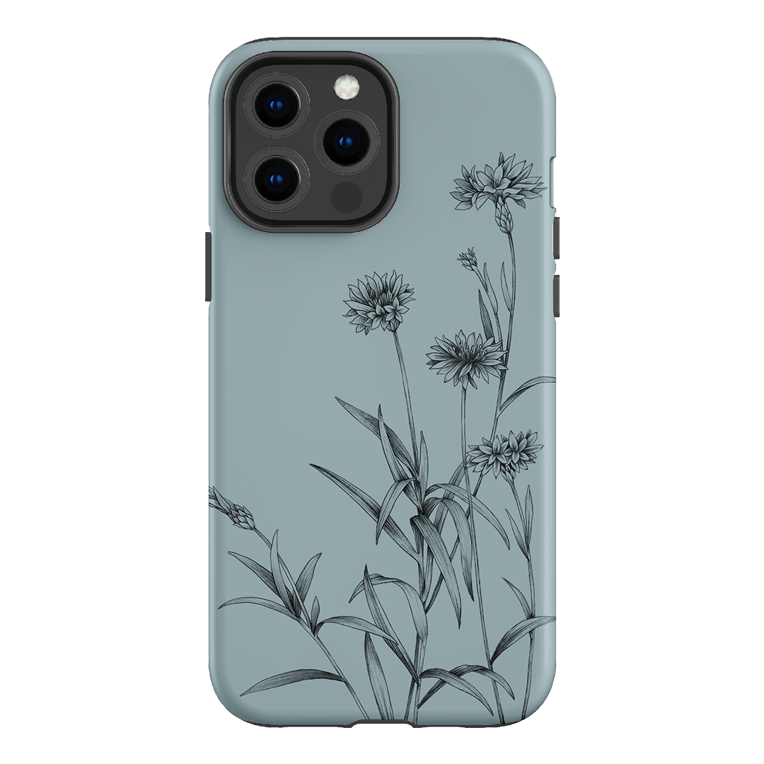 Cornflowers Study Printed Phone Cases iPhone 13 Pro Max / Armoured by Typoflora - The Dairy