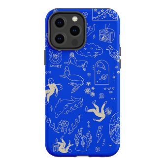 Easty Flash Blue Printed Phone Cases iPhone 13 Pro Max / Armoured by Easty Beasty - The Dairy