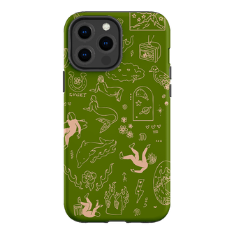 Easty Flash Green Printed Phone Cases iPhone 13 Pro Max / Armoured by Easty Beasty - The Dairy