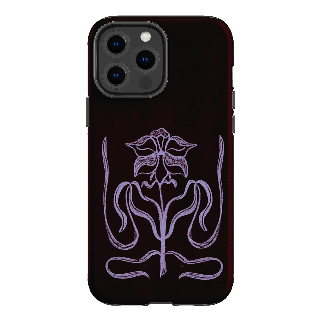 Growth Burgundy Printed Phone Cases by The Dairy - The Dairy