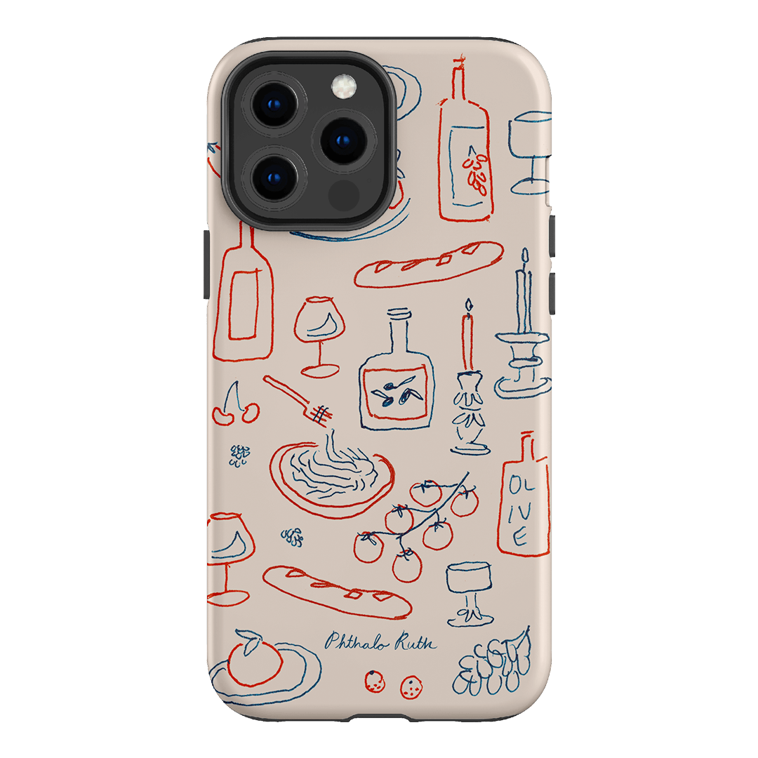 Italian Fare Printed Phone Cases iPhone 13 Pro Max / Armoured by Phthalo Ruth - The Dairy