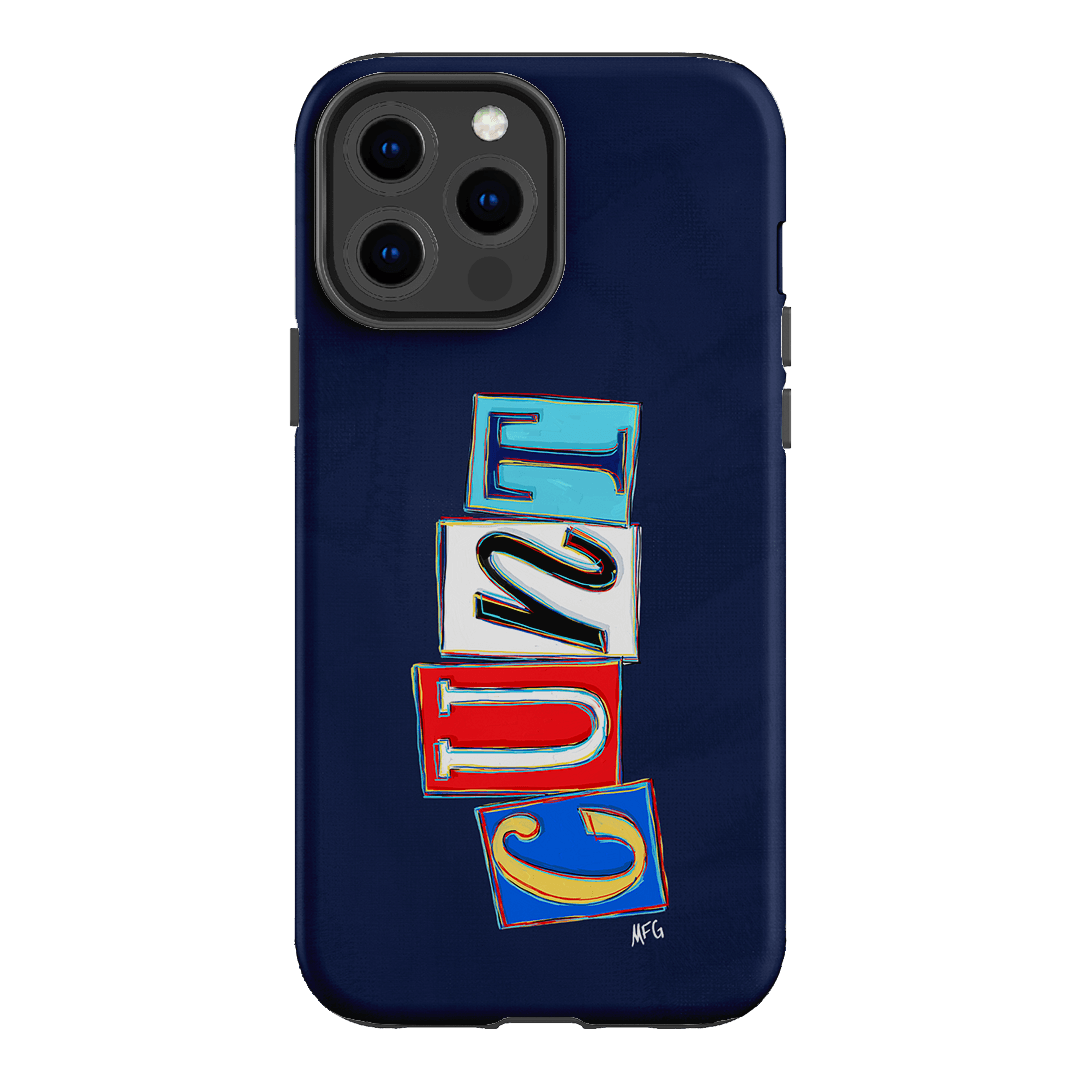 Lil Cnts Blue Printed Phone Cases iPhone 13 Pro Max / Armoured by Margarbs Art - The Dairy
