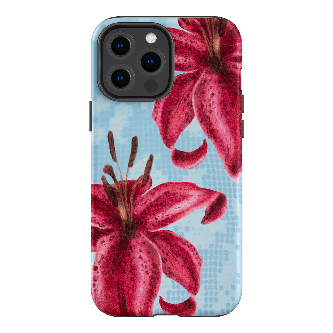 Lillies Printed Phone Cases iPhone 13 Pro Max / Armoured by Sally Hungerford - The Dairy