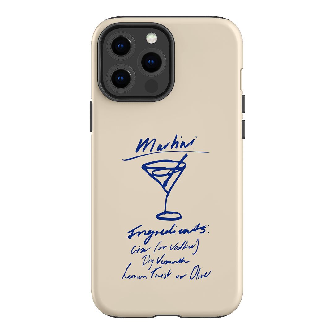 Martini Mood Cream Printed Phone Cases iPhone 13 Pro Max / Armoured by The Dairy - The Dairy