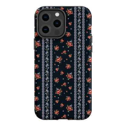 Midnight Stripe Printed Phone Cases iPhone 13 Pro Max / Armoured by Kasiags Art - The Dairy