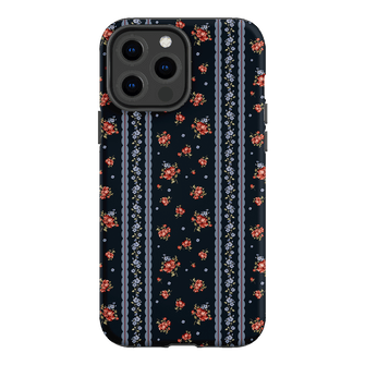Midnight Stripe Printed Phone Cases iPhone 13 Pro Max / Armoured by Kasiags Art - The Dairy