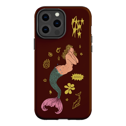 Mimi Chocolate Printed Phone Cases iPhone 13 Pro Max / Armoured by Easty Beasty - The Dairy