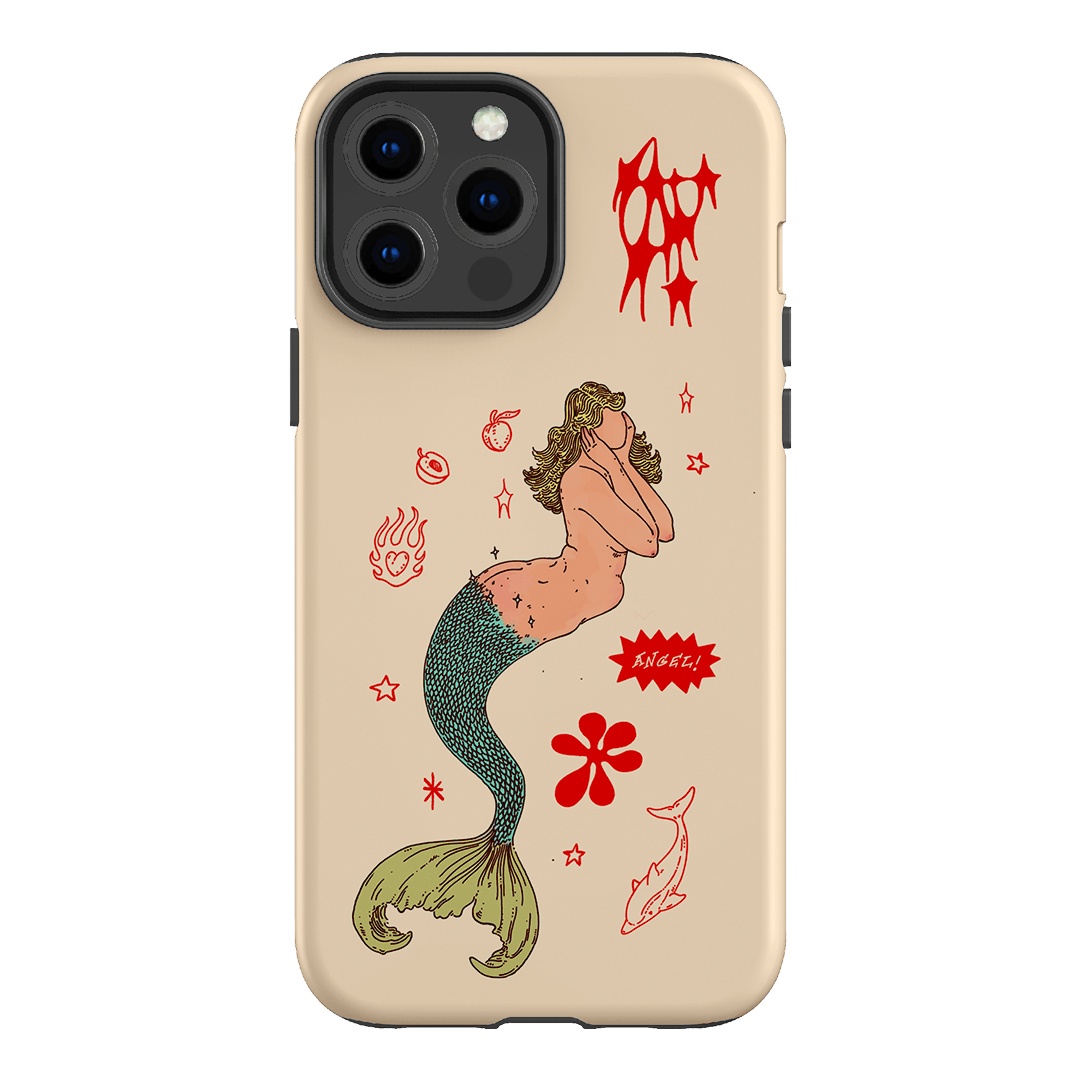 Mimi Cream Printed Phone Cases iPhone 13 Pro Max / Armoured by Easty Beasty - The Dairy