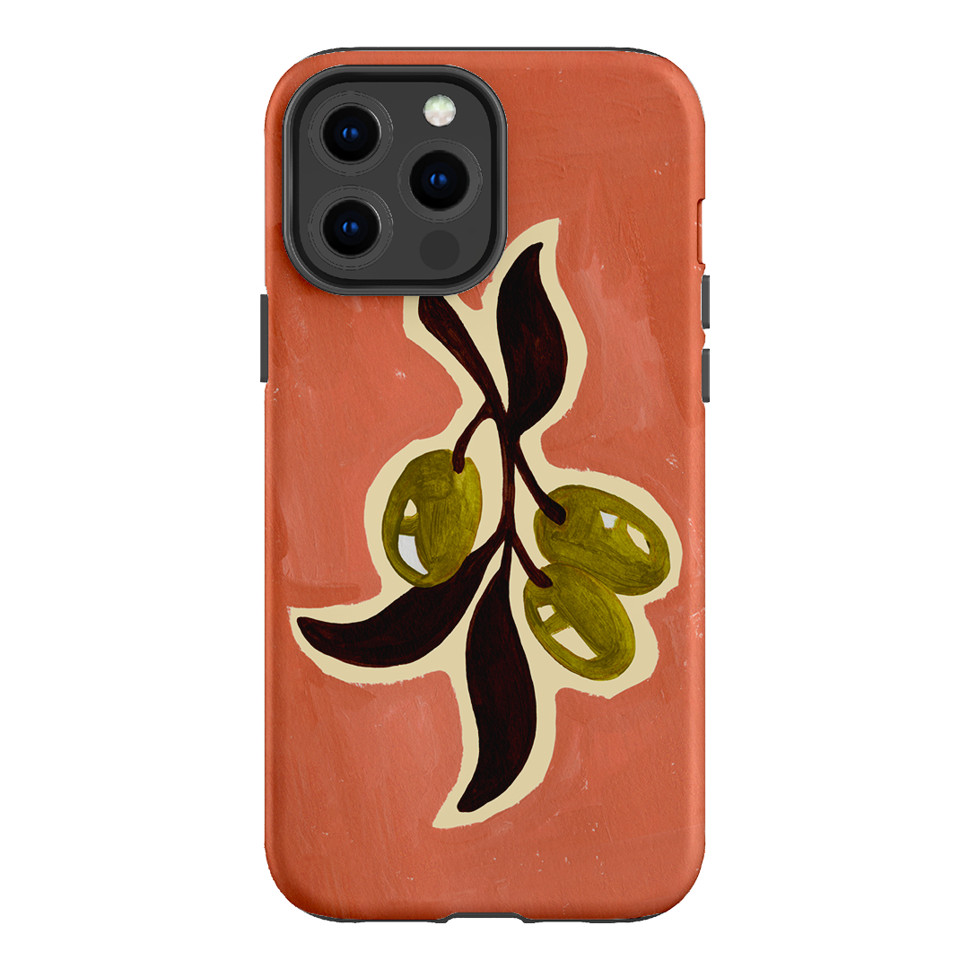 Olives Printed Phone Cases iPhone 13 Pro Max / Armoured by Studio Bon - The Dairy