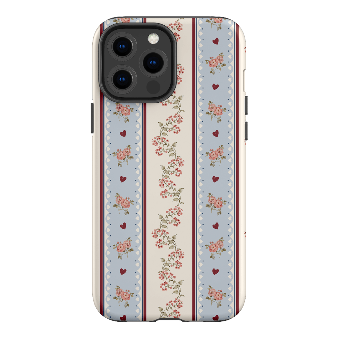 Pastel Stripe Printed Phone Cases iPhone 13 Pro Max / Armoured by Kasiags Art - The Dairy