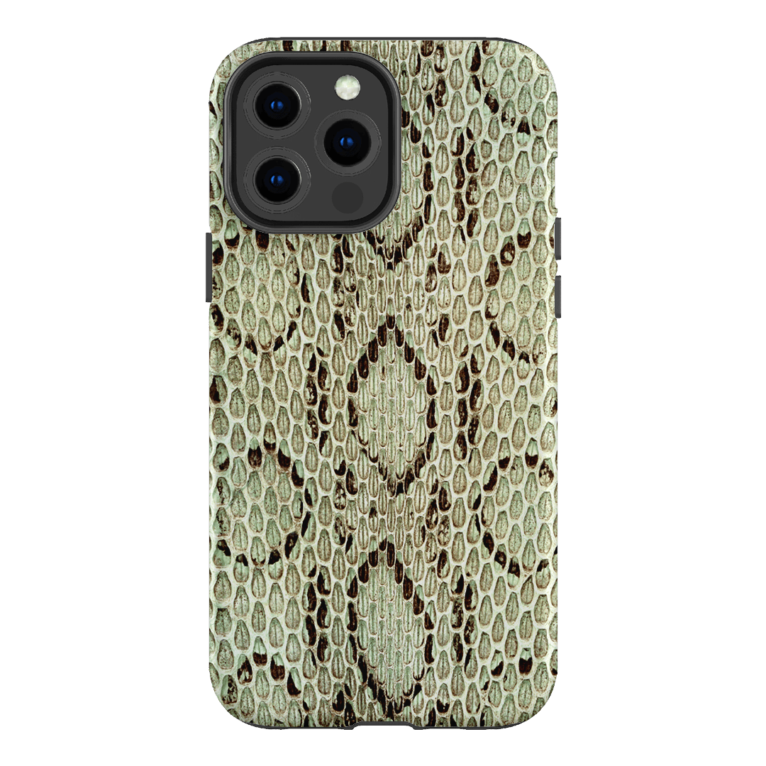 Pistachio Python Printed Phone Cases iPhone 13 Pro Max / Armoured by The Dairy - The Dairy