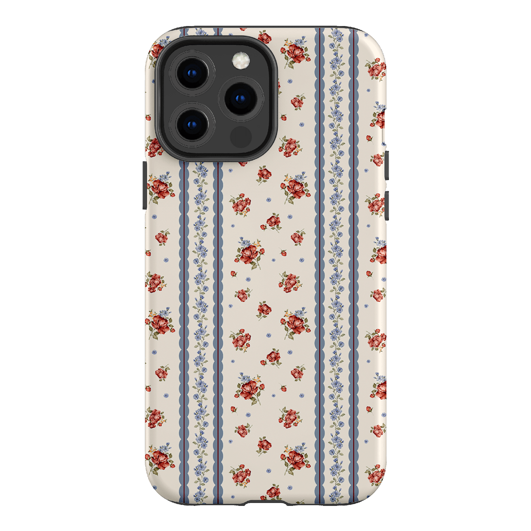 Rose Stripe Printed Phone Cases iPhone 13 Pro Max / Armoured by Kasiags Art - The Dairy