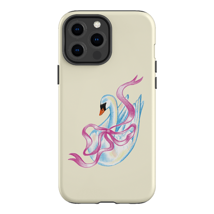 Satin Swan Printed Phone Cases iPhone 13 Pro Max / Armoured by Femke Studio - The Dairy