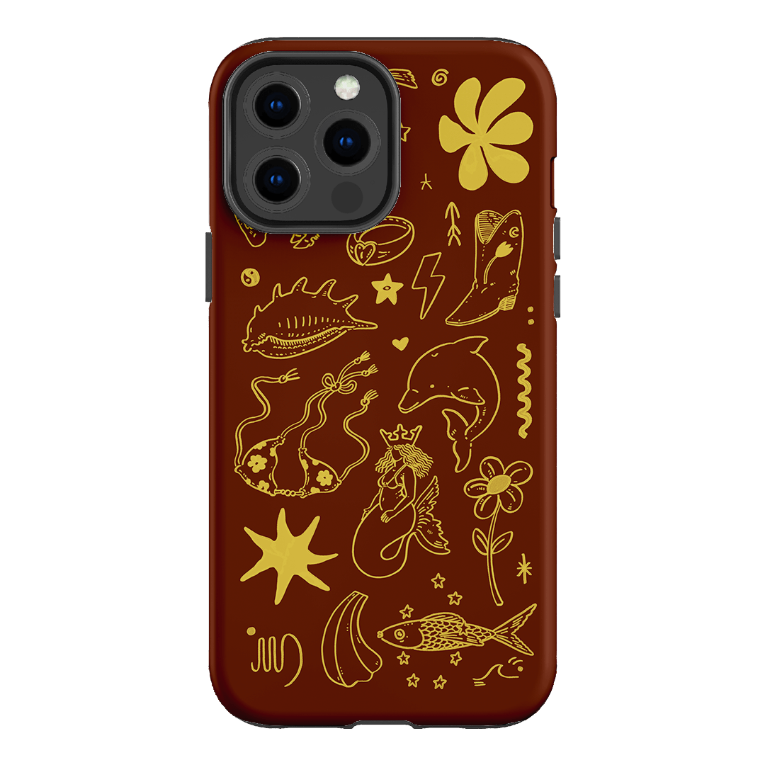 Spiced Cowboy Chocolate Printed Phone Cases iPhone 13 Pro Max / Armoured by Easty Beasty - The Dairy