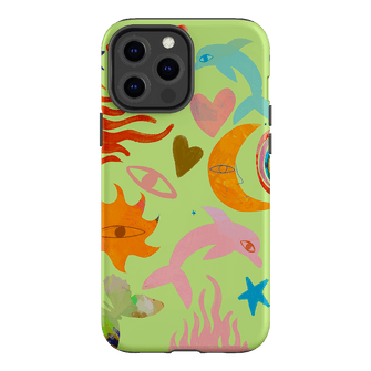 Tattoos Green Printed Phone Cases iPhone 13 Pro Max / Armoured by Kate Eliza - The Dairy