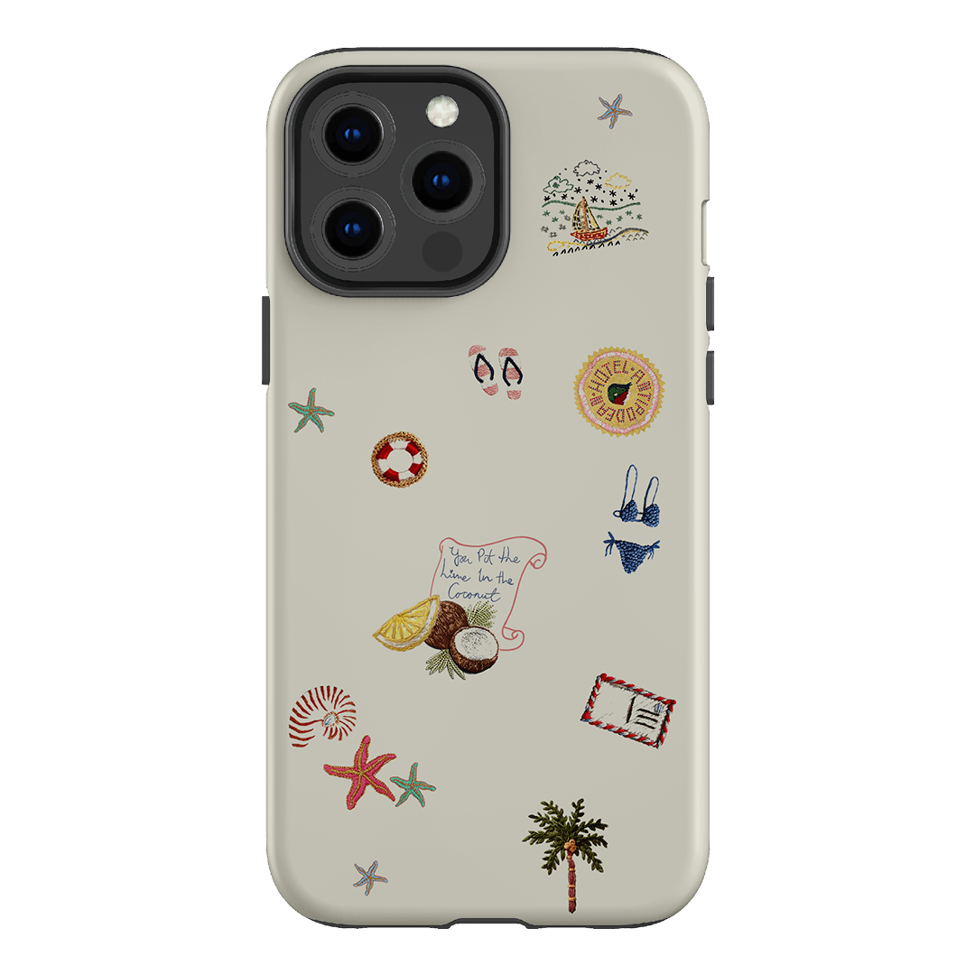 Vacay All Day Cream Printed Phone Cases by Antipodean - The Dairy