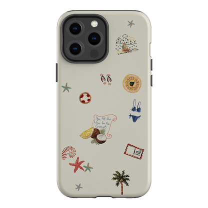 Vacay All Day Cream Printed Phone Cases by Antipodean - The Dairy