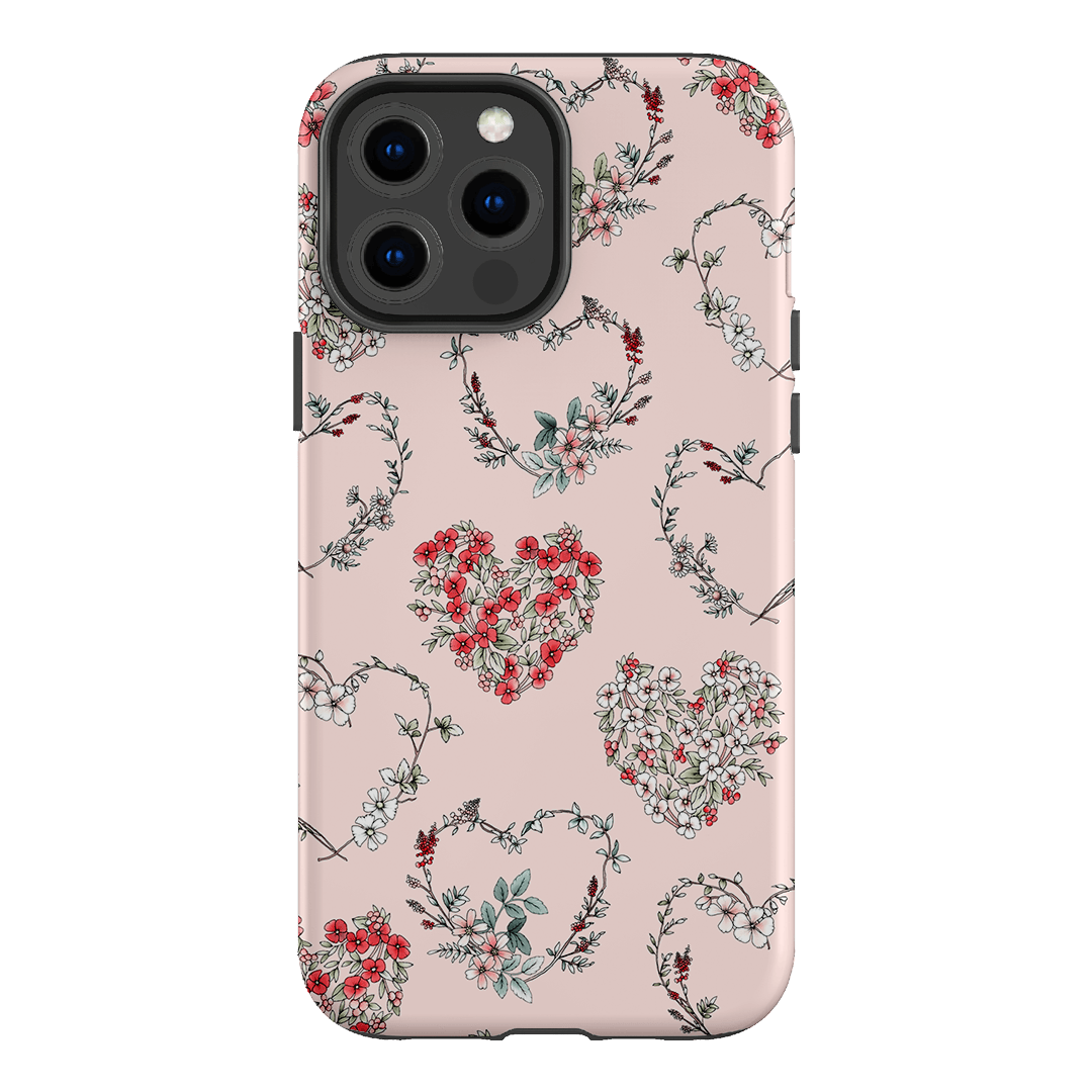 Wild Heart Wreath Printed Phone Cases iPhone 13 Pro Max / Armoured by Typoflora - The Dairy