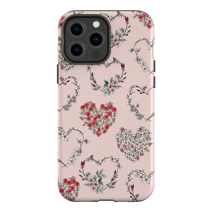 Wild Heart Wreath Printed Phone Cases iPhone 13 Pro Max / Armoured by Typoflora - The Dairy