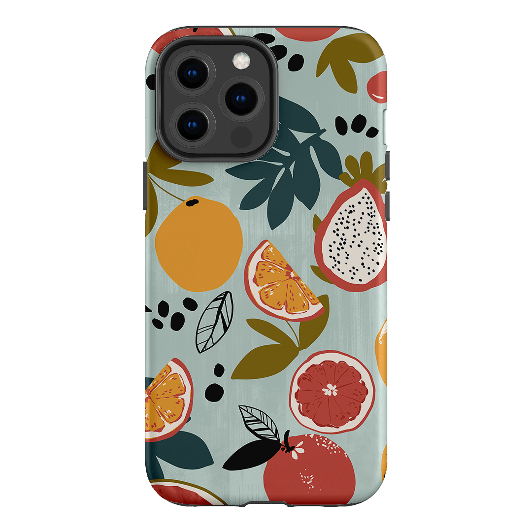 Fruit Market Printed Phone Cases iPhone 13 Pro Max / Armoured by Charlie Taylor - The Dairy