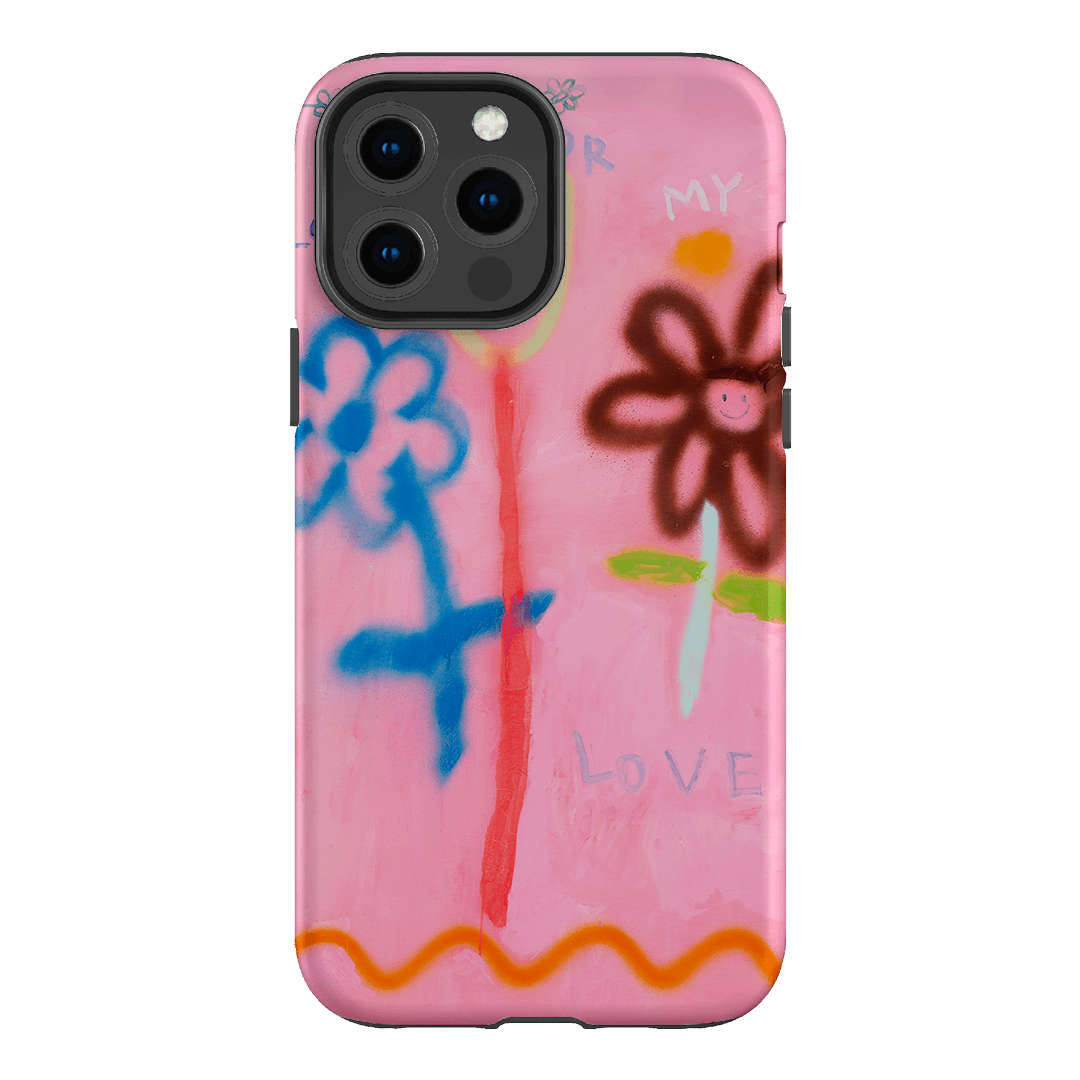 Flowers Printed Phone Cases iPhone 13 Pro Max / Armoured by Kate Eliza - The Dairy