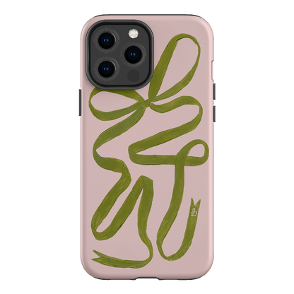 Garden Ribbon Printed Phone Cases iPhone 13 Pro Max / Armoured by Jasmine Dowling - The Dairy