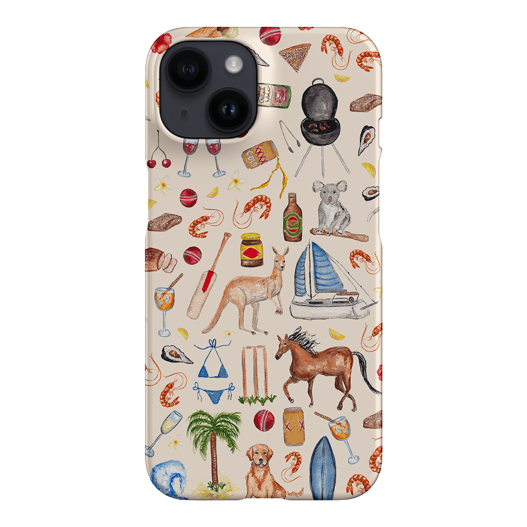 Aussie Icons Printed Phone Cases iPhone 14 / Snap by BG. Studio - The Dairy