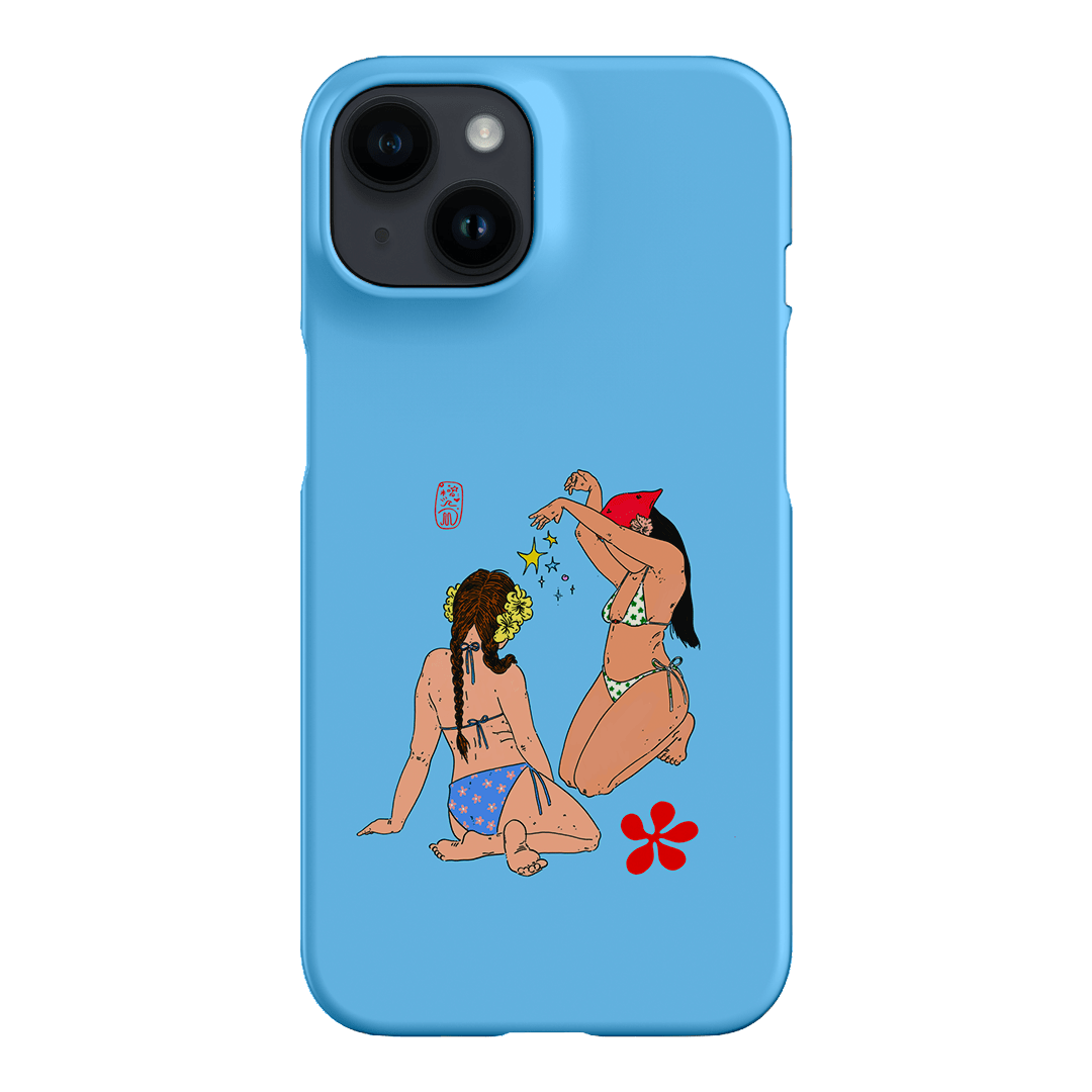 Babe Magic Blue Printed Phone Cases iPhone 14 / Snap by Easty Beasty - The Dairy