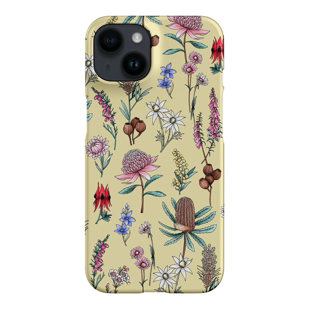 Banksia Butter Printed Phone Cases iPhone 14 / Snap by Typoflora - The Dairy