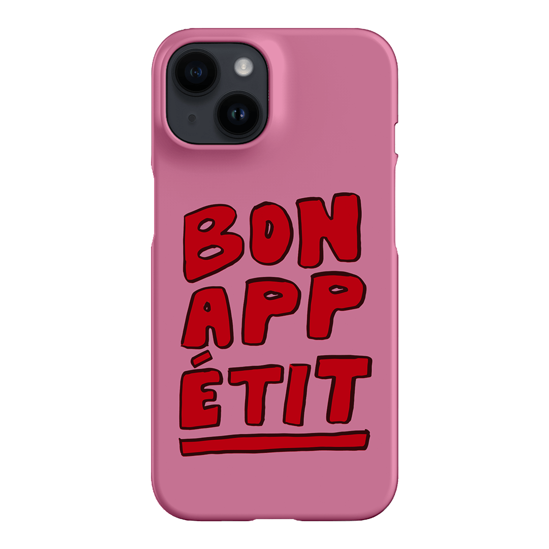 Bon Appetit Red Printed Phone Cases iPhone 14 / Snap by The Dairy - The Dairy