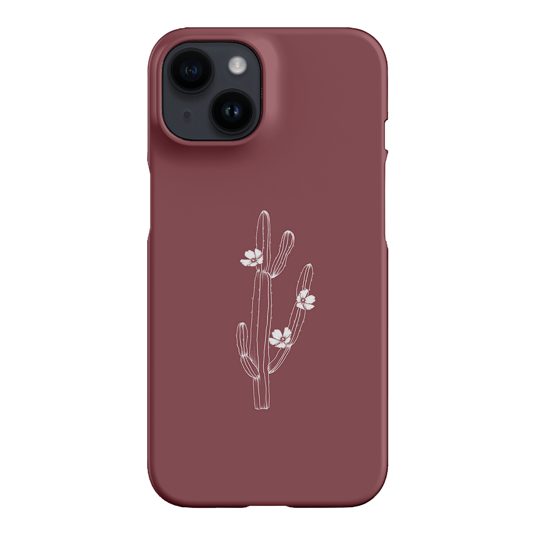 Cactus Flower Printed Phone Cases iPhone 14 / Snap by Typoflora - The Dairy