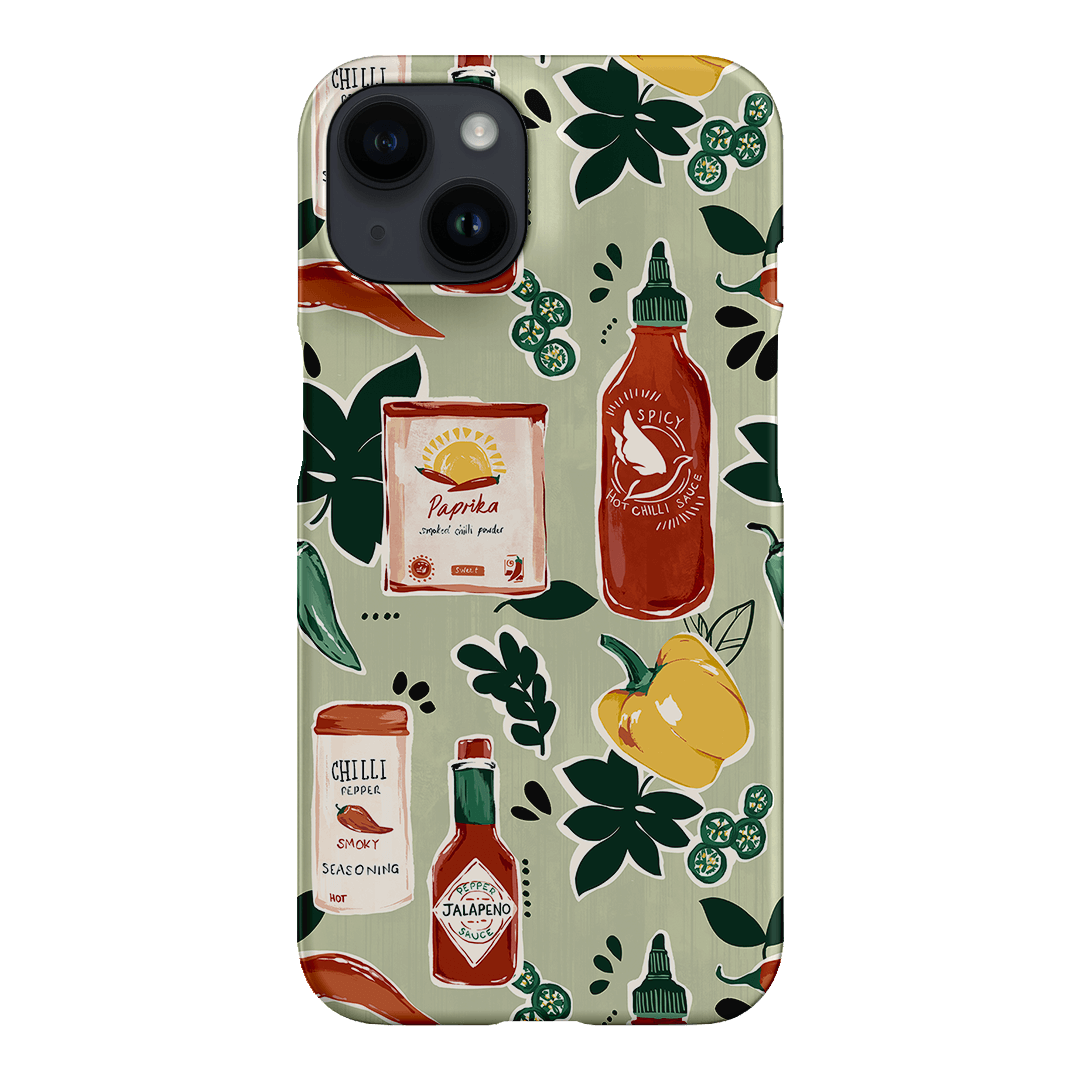Chilli Pepper Printed Phone Cases iPhone 14 / Snap by Charlie Taylor - The Dairy