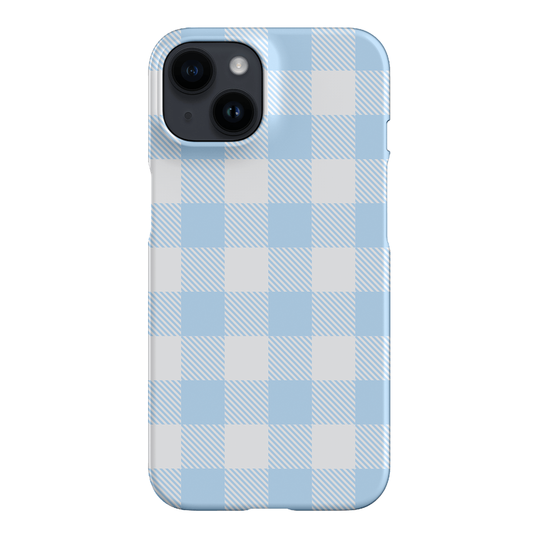 Cloud Plaid Printed Phone Cases iPhone 14 / Snap by The Dairy - The Dairy